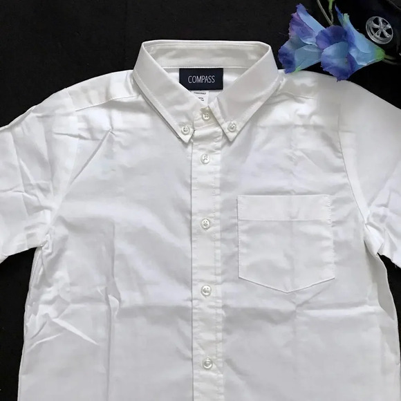 Compass NWOT Button Down School Uniform Unisex Kids Various - Picture 2 of 7